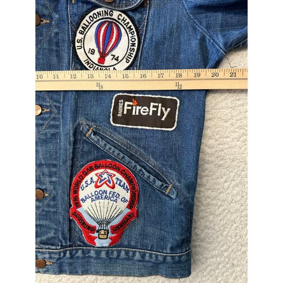 Vintage 1970s Wrangler Denim Jacket Size 40 - Picture 8 of 10